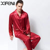 Red Satin Pajamas Mens