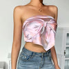 Satin Bustier Top