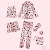 Satin Pajama Set Pink