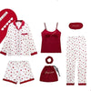 Satin Red Pajama Set