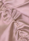 Satin Ruched Dress