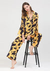 Women's Satin Pajama Sets Long Sleeve